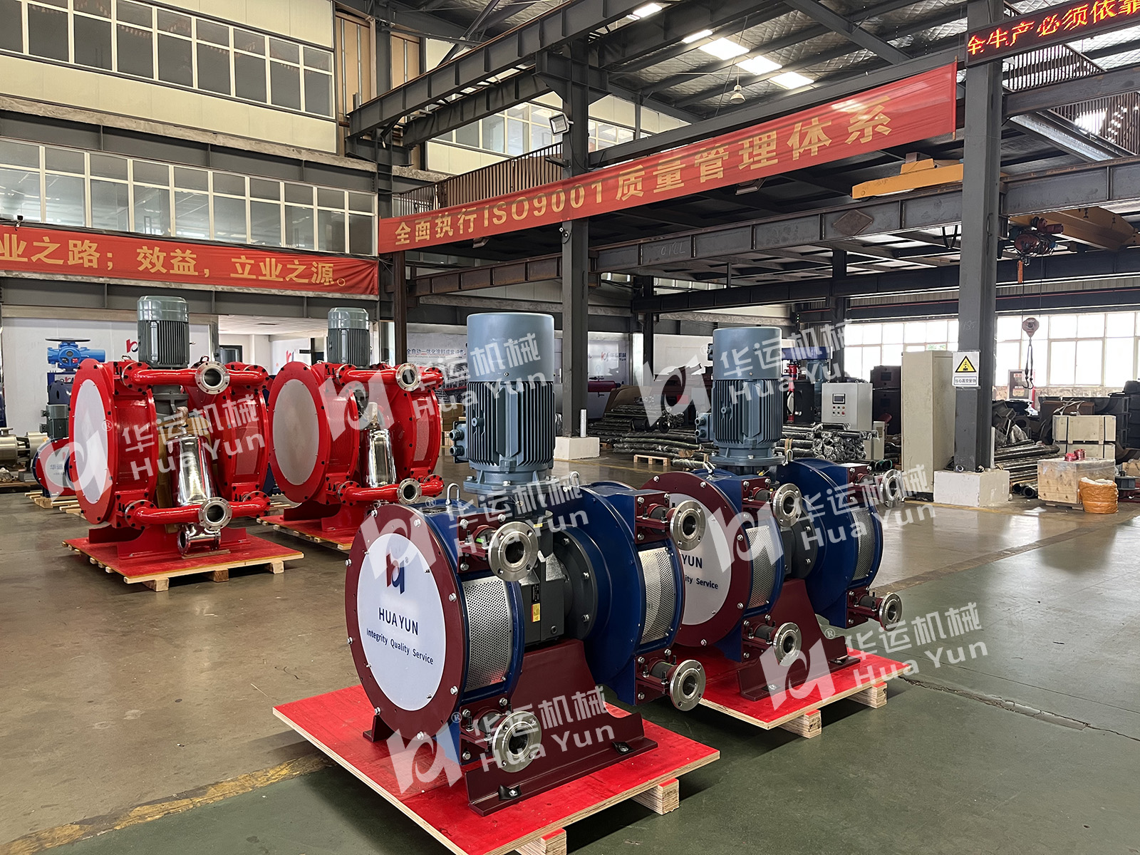 Партия шланговых насосов Hefei Huayun экспортирована в Европу для объектов водоподготовки